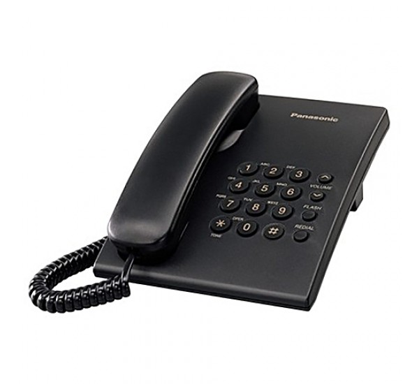 Panasonic KX-TS500MX Corded Phone – Black Panasonic KX-TS500MX Corded Phone – Black